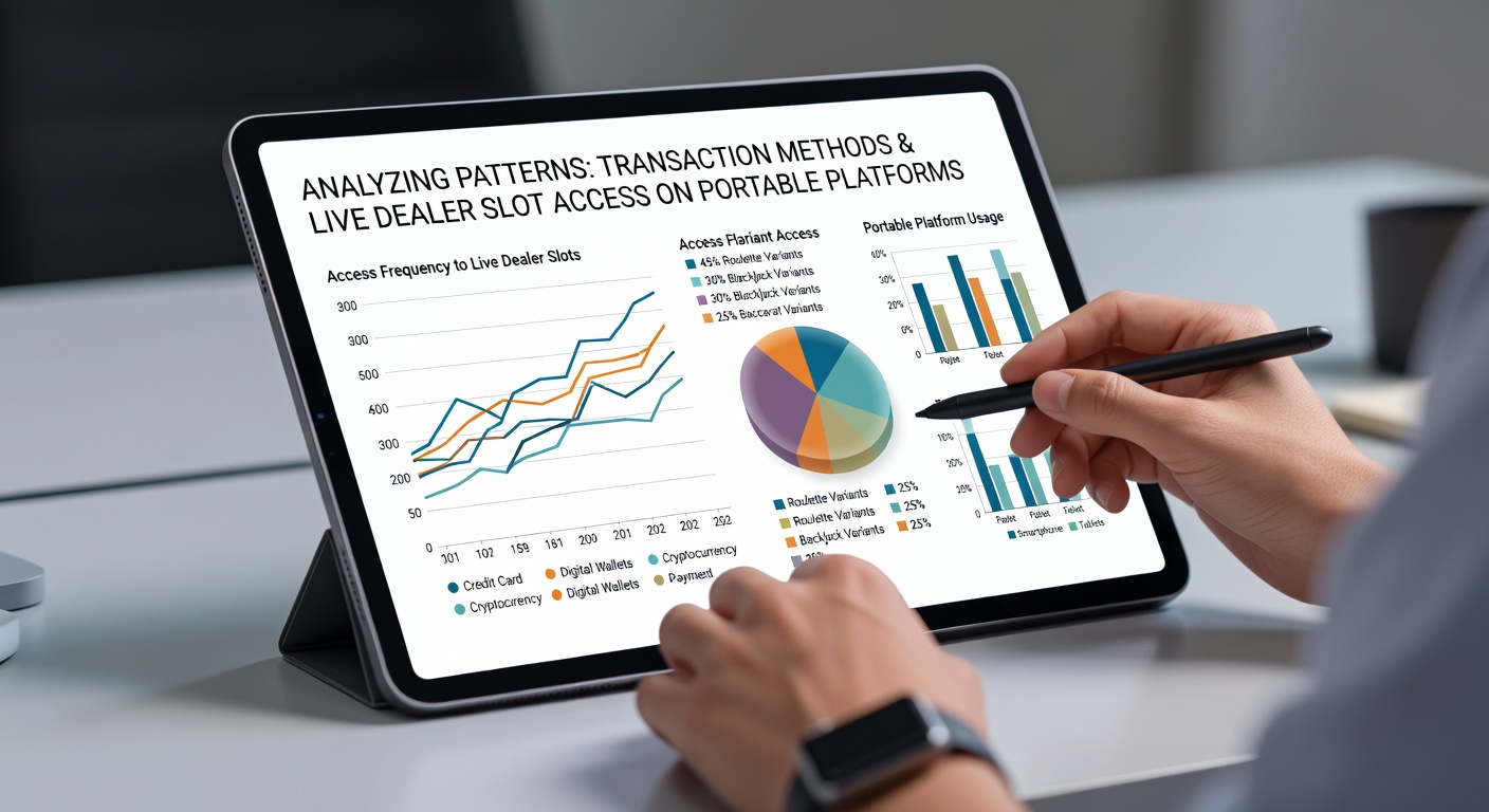 Diagramm zeigt Transaktionsflüsse und mobile Slot-Zugriffe in Echtzeit