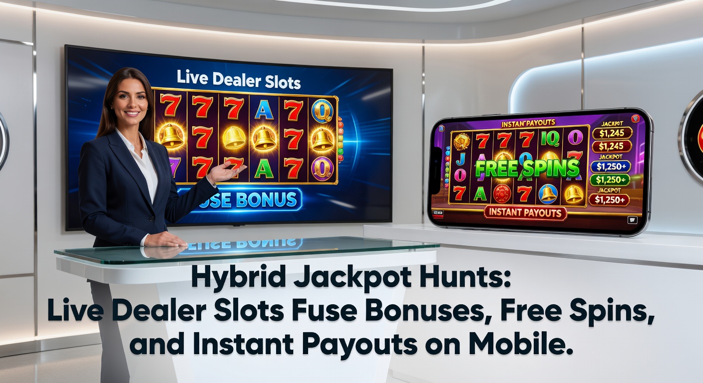 Live-Dealer an einem hybriden Slot-Tisch mit progressivem Jackpot-Anzeiger und mobilen Auszahlungsoptionen