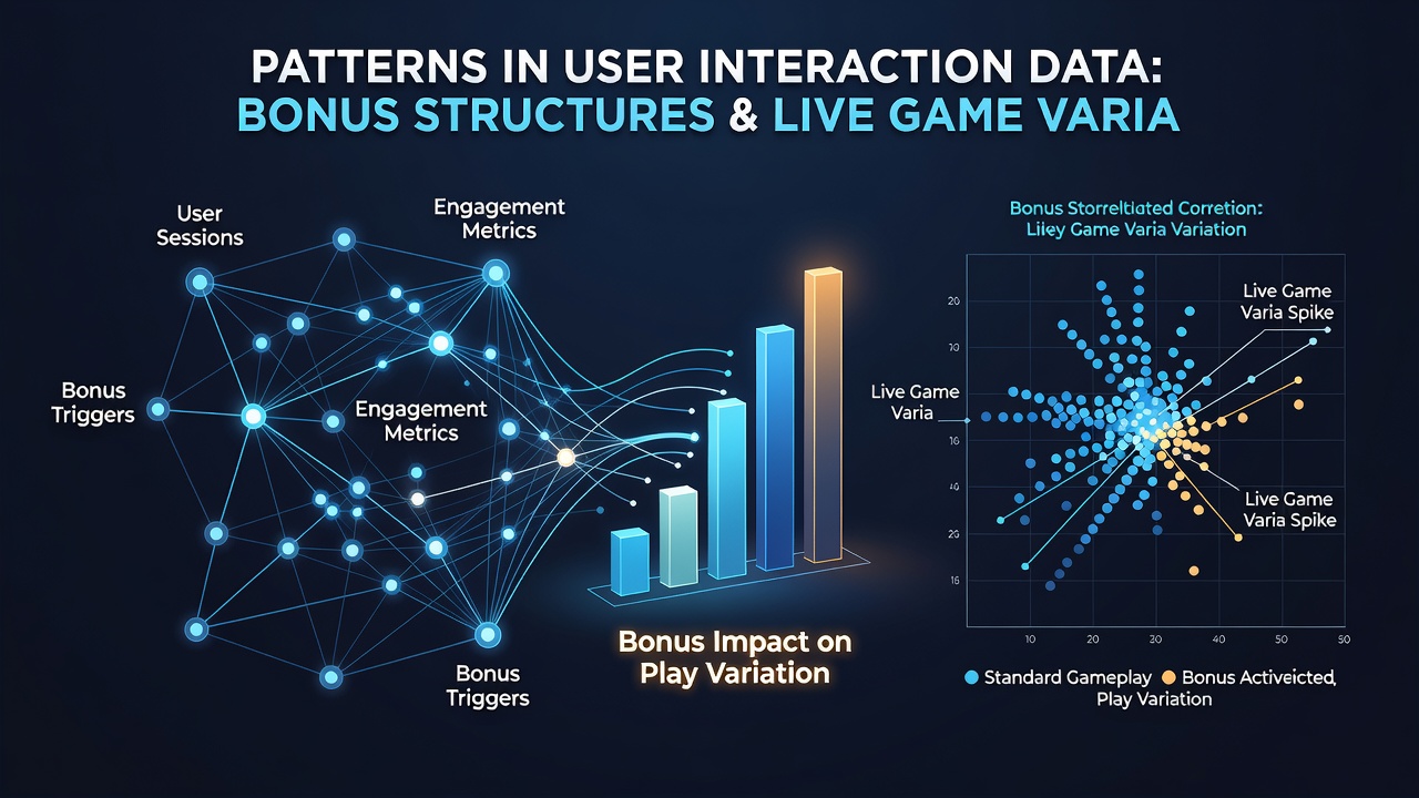 Visualisierung von mobilen Spielinteraktionen mit Live-Dealer-Elementen und Bonusverknüpfungen