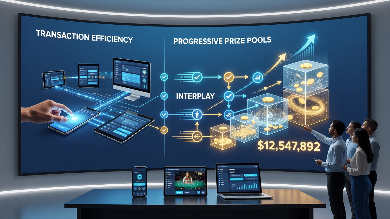 Live-Elemente und Transaktionseffizienz in progressiven Casino-Pools